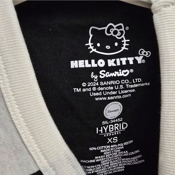 Nwt Hello Kitty Girls Halloween Graphic T-Shirt, Size XS 4-5 - Picture 4 of 6